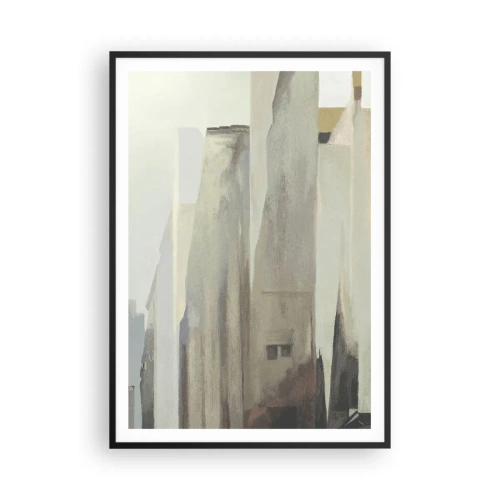 Plakat w czarnej ramie - Sen o mieście - 70x100 cm