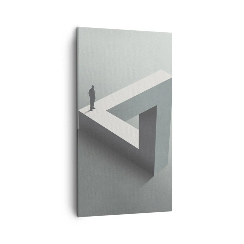 Obraz na płótnie - A jednak możliwe - 45x80 cm