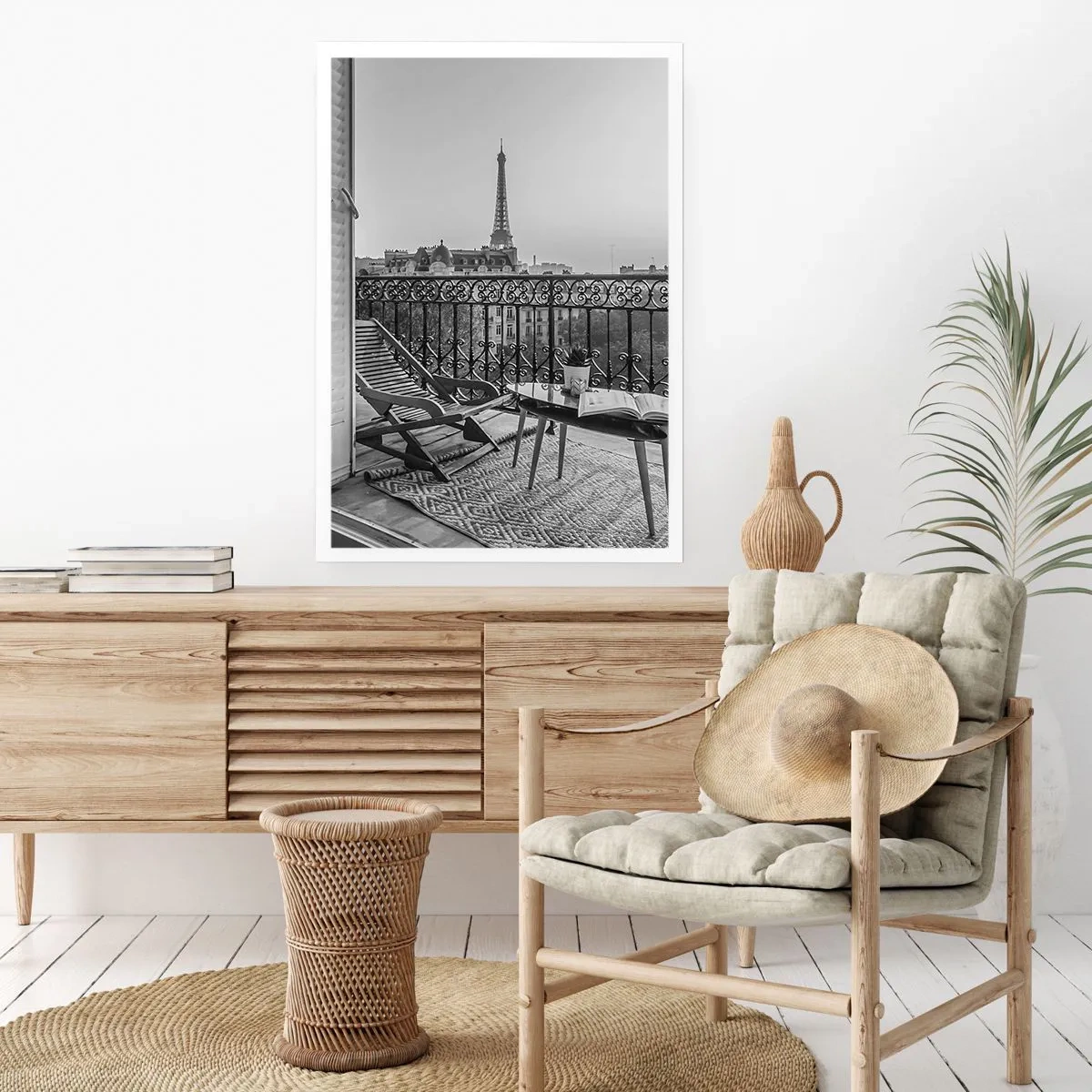 Plakat - Paryskie popołudnie - 70x100 cm