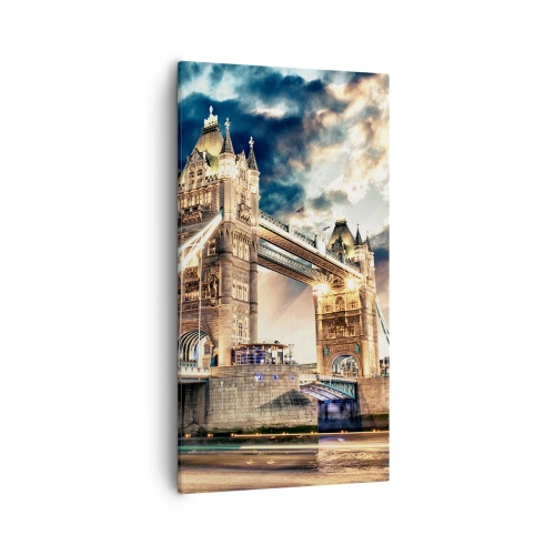 Obraz na płótnie - Pomnik wiktoriańskiego imperium - 55x100 cm