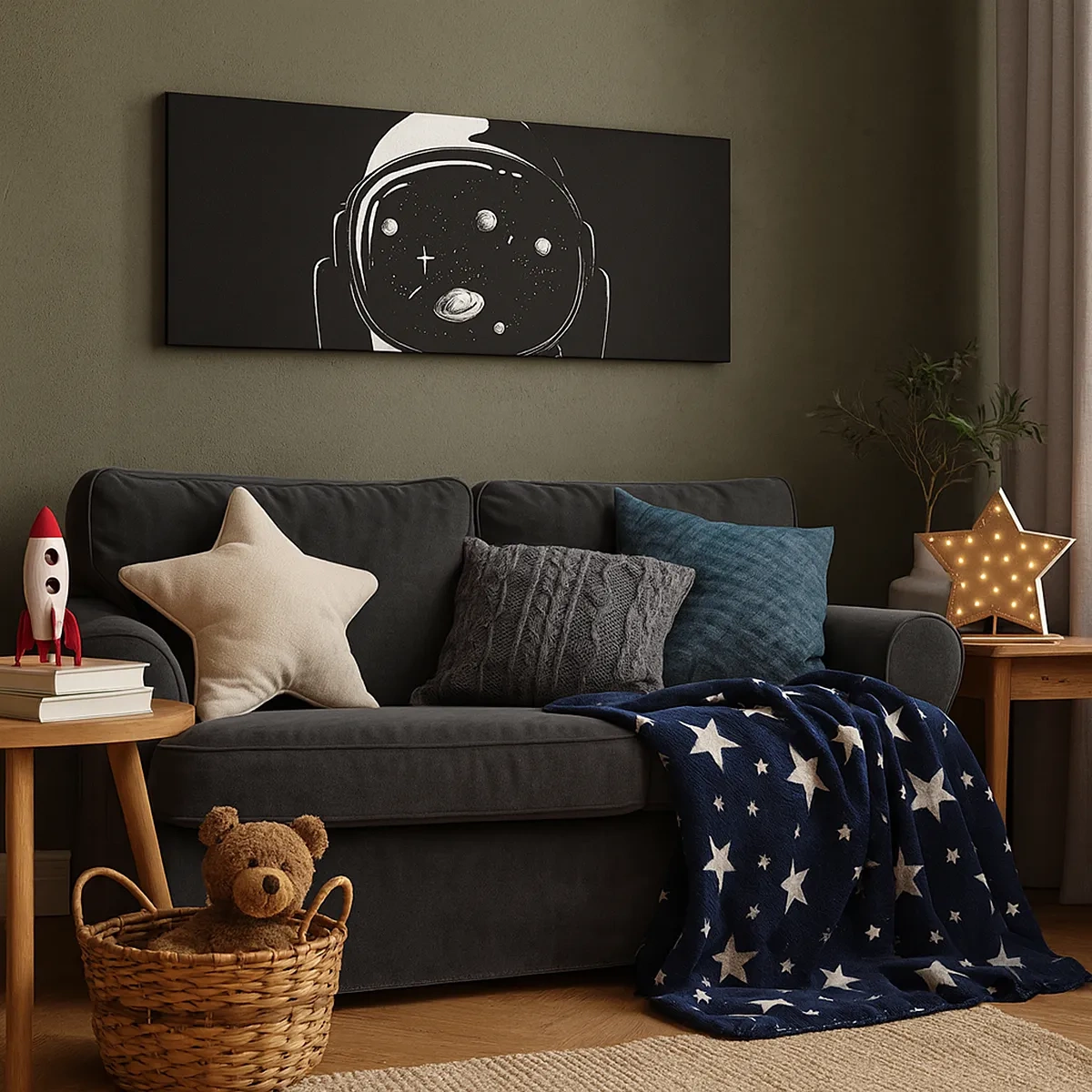 Obraz na płótnie - Niezły widok - 30x30 cm