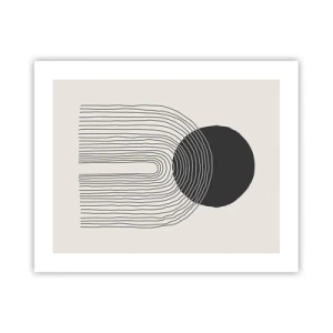 Plakat - Drżenie i pewność - 50x40 cm
