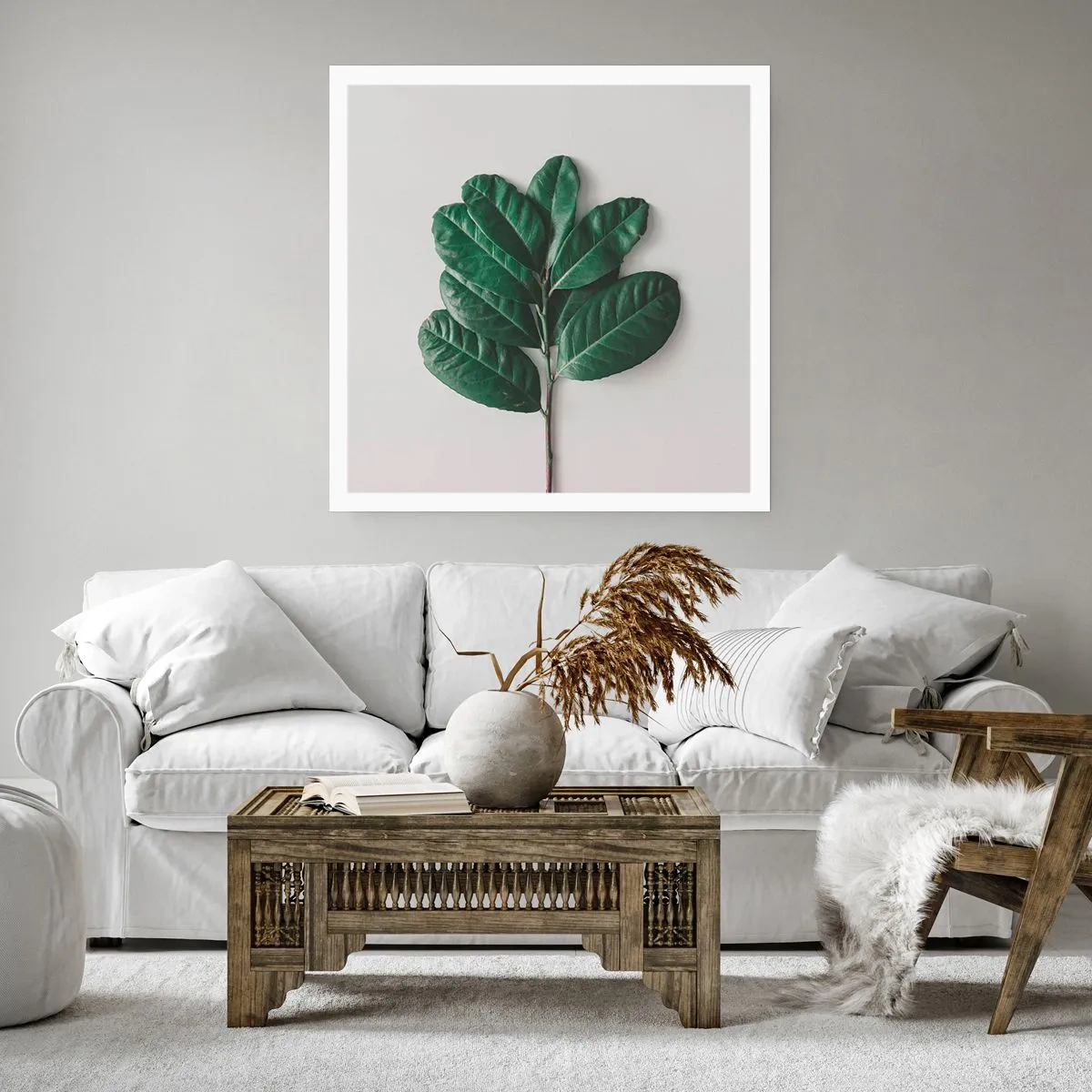 Plakat - Rysunek samej natury - 60x60 cm