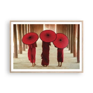 Plakat w ramie jasny dąb - W drodze do Czystej Krainy - 100x70 cm
