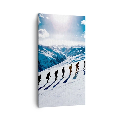Obraz na płótnie - Drużyna zdobywców - 45x80 cm