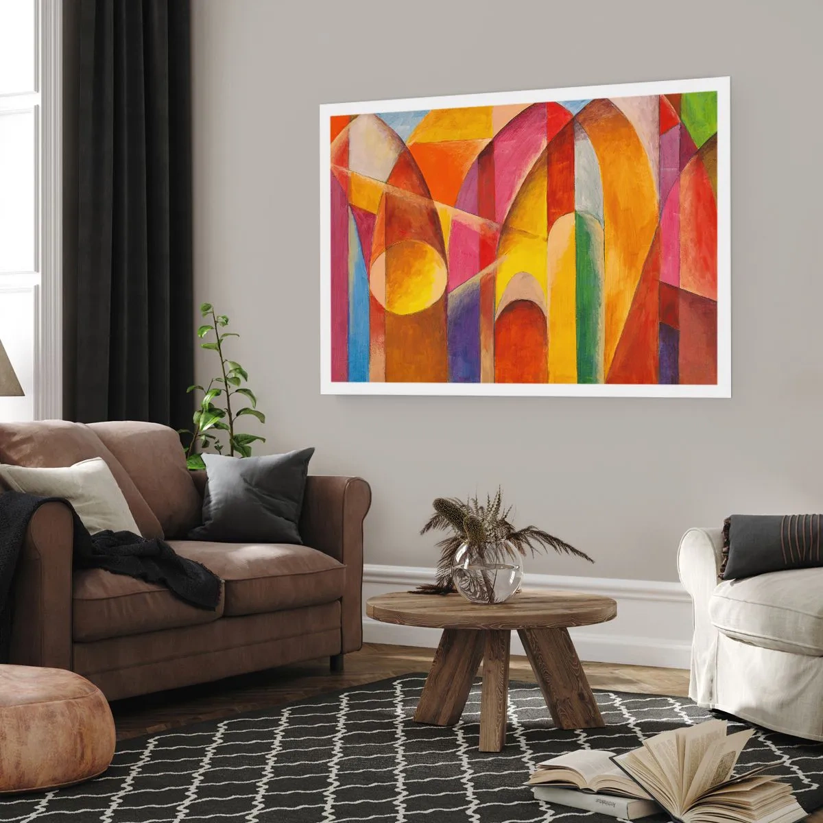 Plakat - Katedra słońca - 50x40 cm