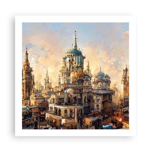 Plakat - Miasto miast - 60x60 cm