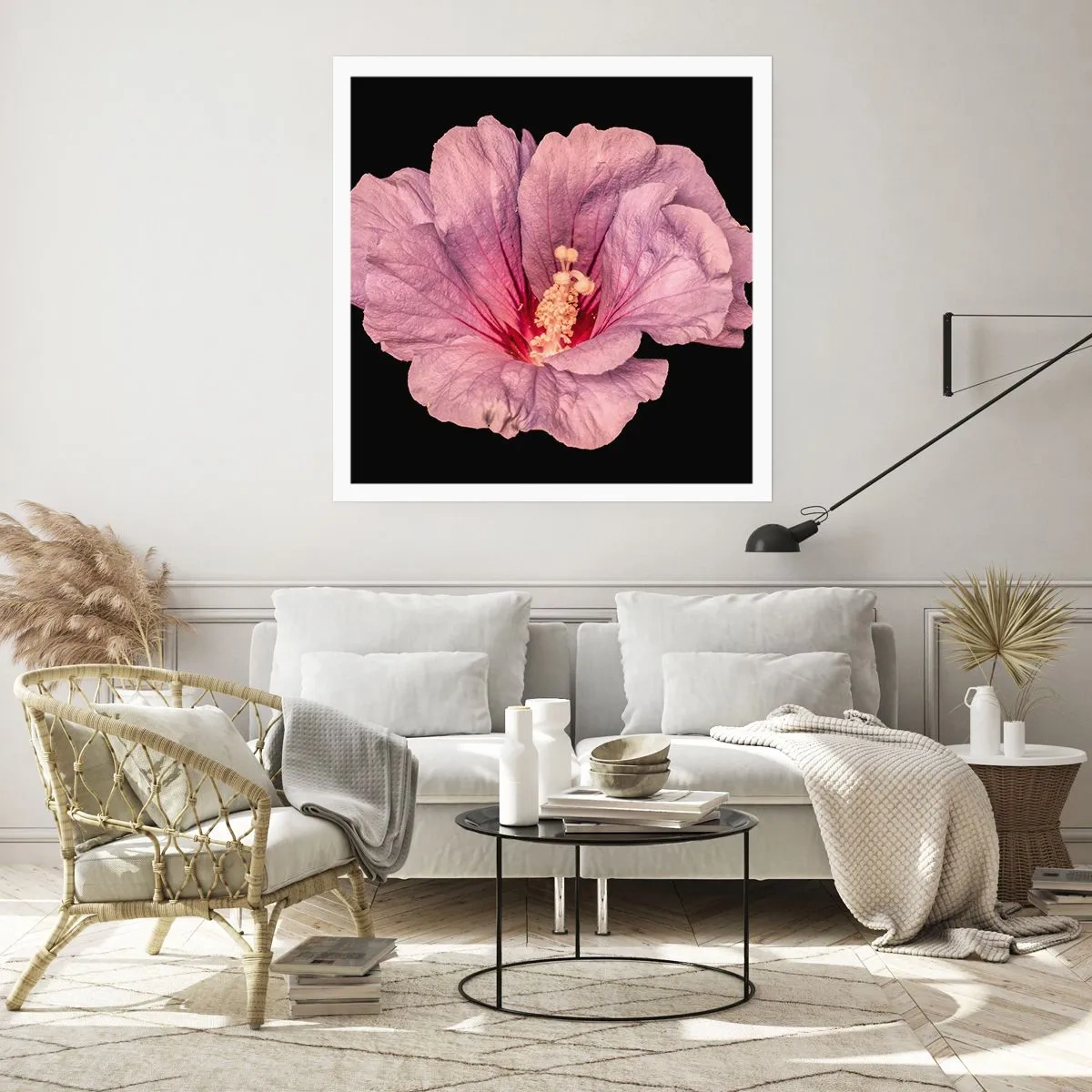 Plakat - Prosto do serca - 40x40 cm