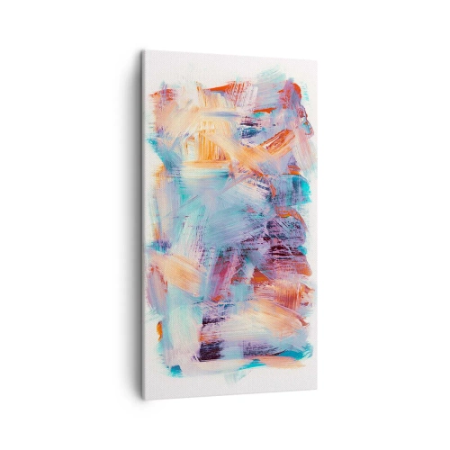 Obraz na płótnie - Kolorowy bałagan - 45x80 cm