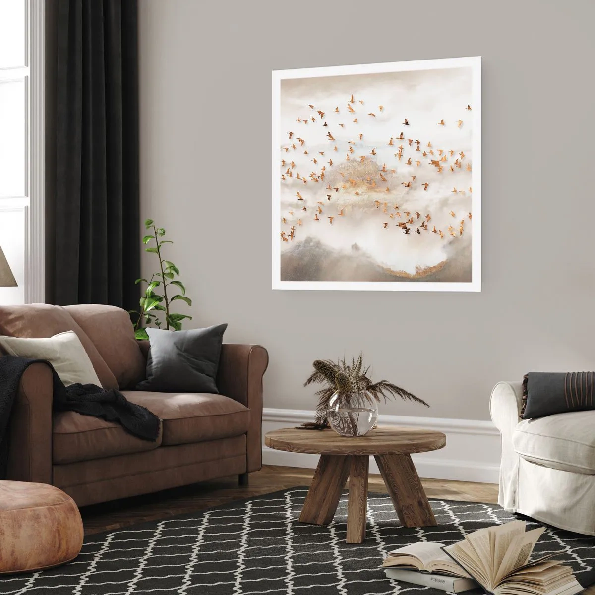 Plakat - Już czas… - 50x50 cm