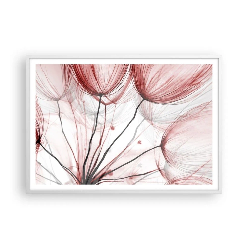 Plakat w białej ramie - Przed odlotem - 100x70 cm