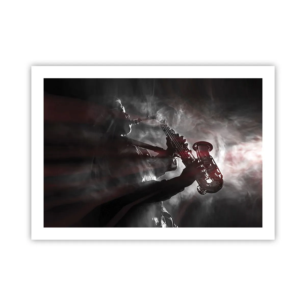 Plakat - W oparach jazzu - 70x50 cm