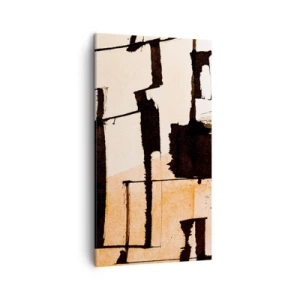Obraz na płótnie - Jednak porządek - 45x80 cm