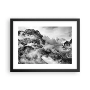 Plakat w czarnej ramie - Piękne i okrutne - 40x30 cm