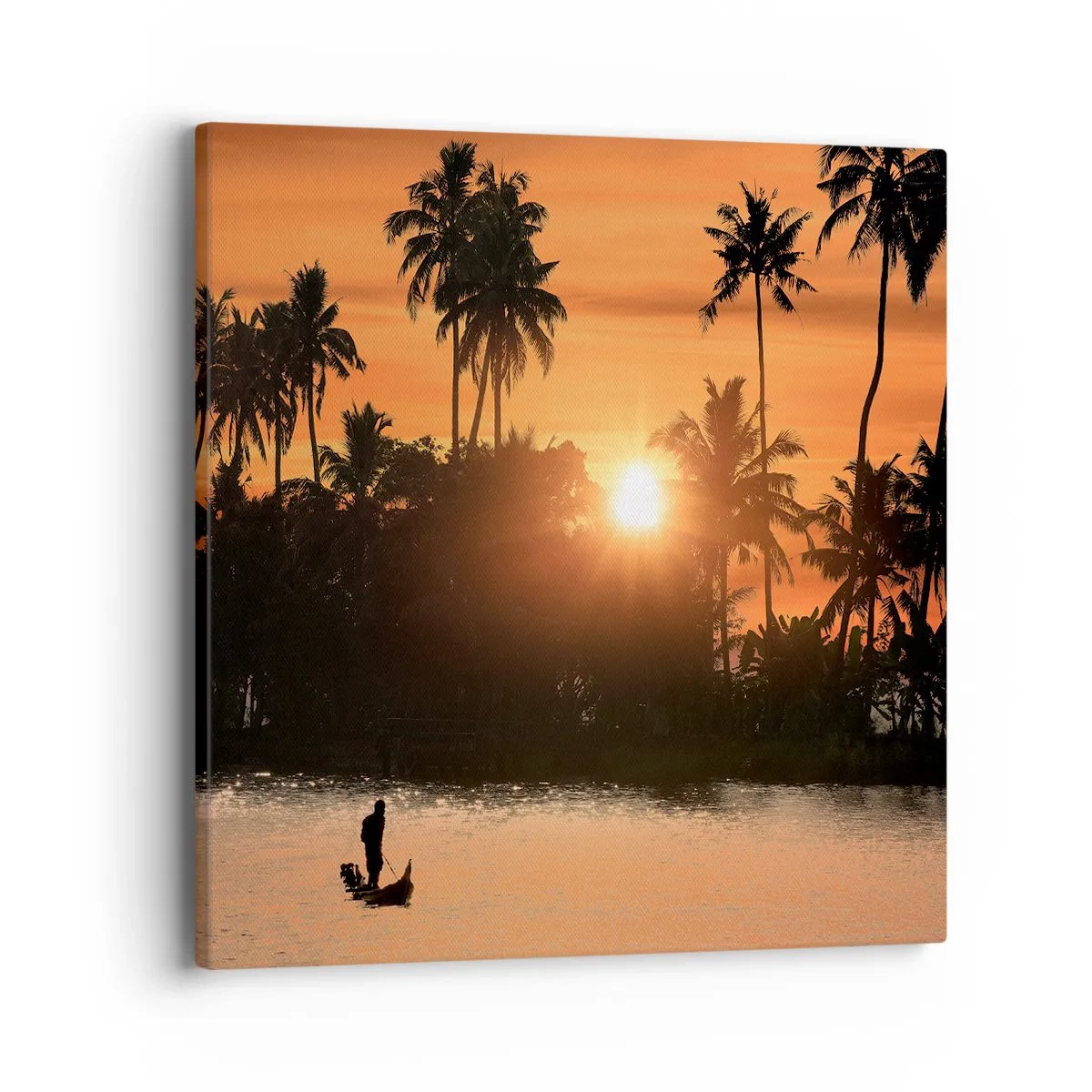 Obraz na płótnie - Czas na odpoczynek - 40x40 cm