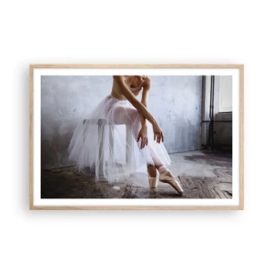 Plakat w ramie jasny dąb - Zanim zabłysną światła rampy - 91x61 cm
