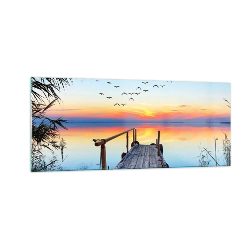 Obraz na szkle - Pora wracać… - 100x40 cm