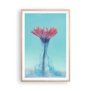 Plakat w ramie jasny dąb - W ożywczym objęciu - 61x91 cm