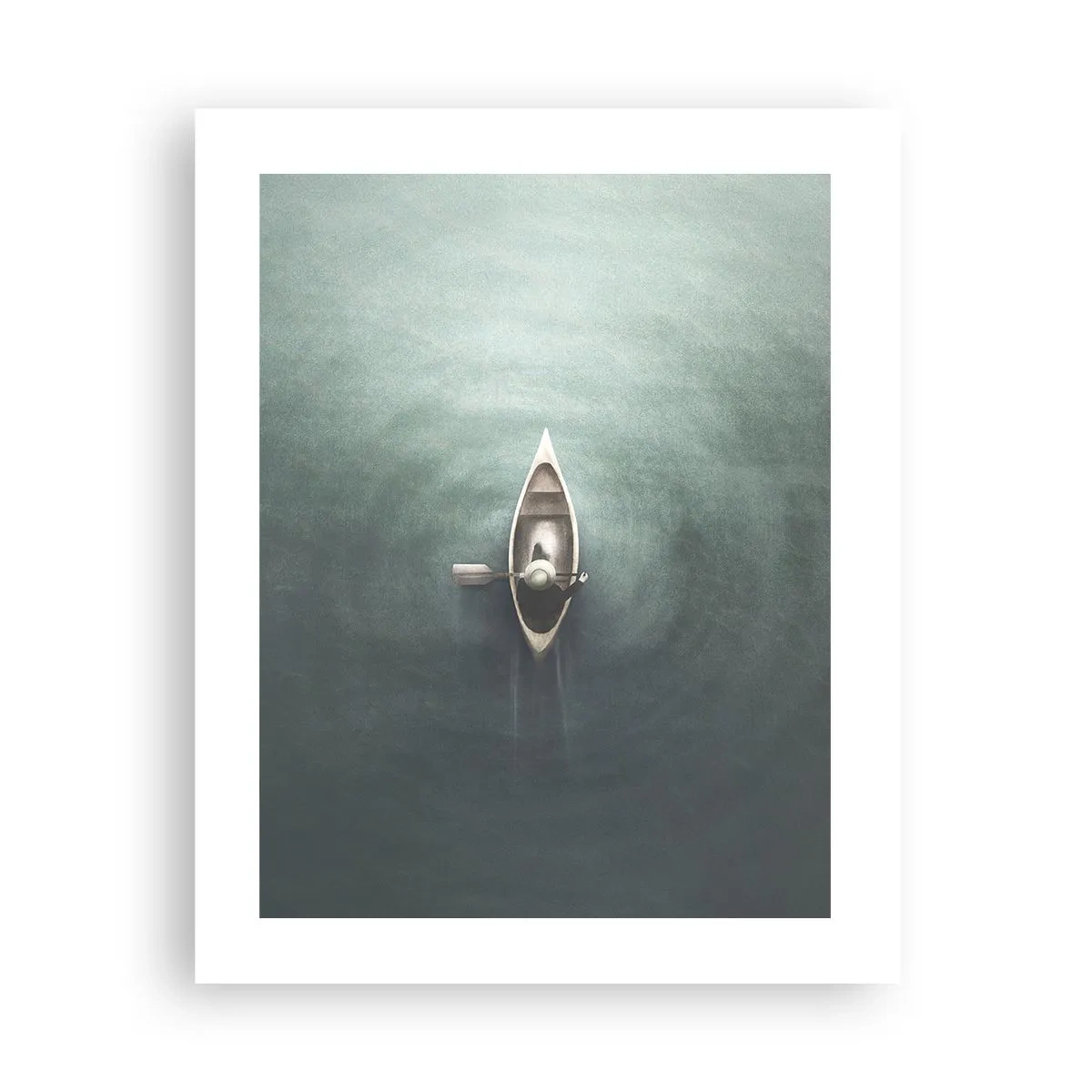 Plakat - Przez księżycowe jezioro - 40x50 cm