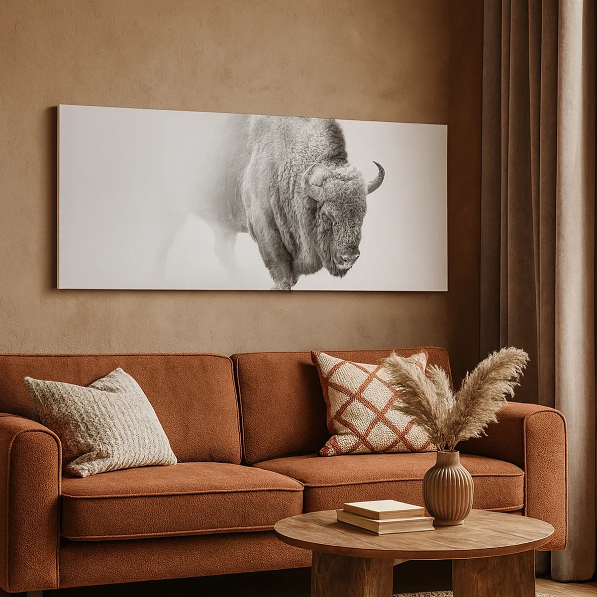 Obraz na płótnie - Król prerii - 30x30 cm