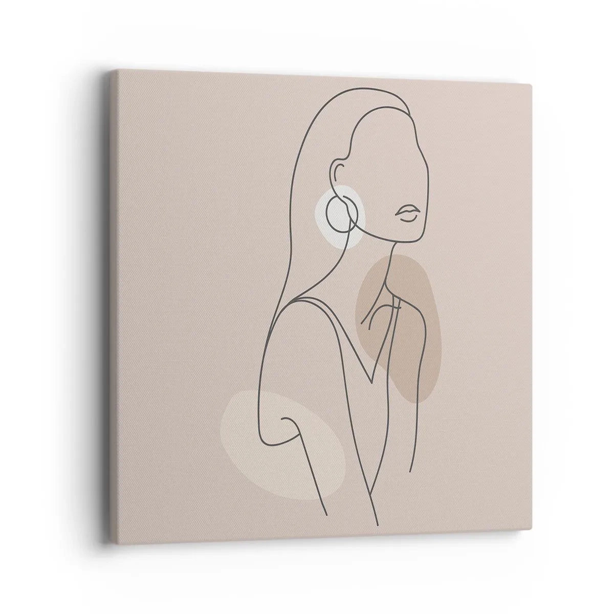 Obraz na płótnie - Ikona dziewczęcości - 40x40 cm