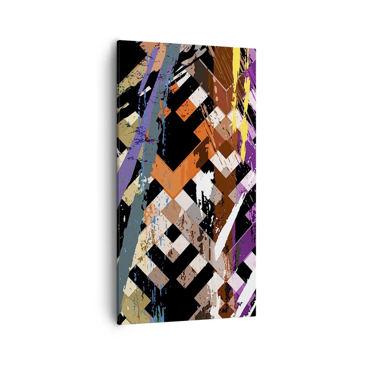 Obraz na płótnie - Podniesione do kwadratu - 55x100 cm