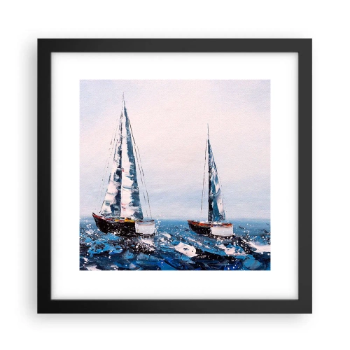 Plakat w czarnej ramie - Braterstwo wiatru - 30x30 cm
