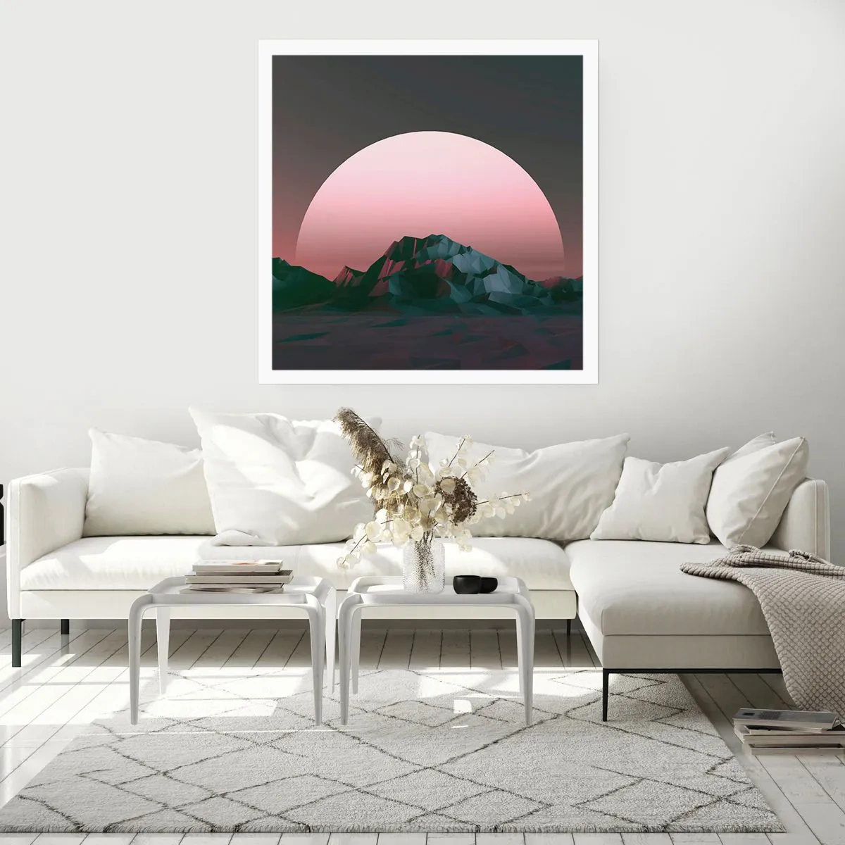 Plakat - W sąsiedniej galaktyce - 50x50 cm