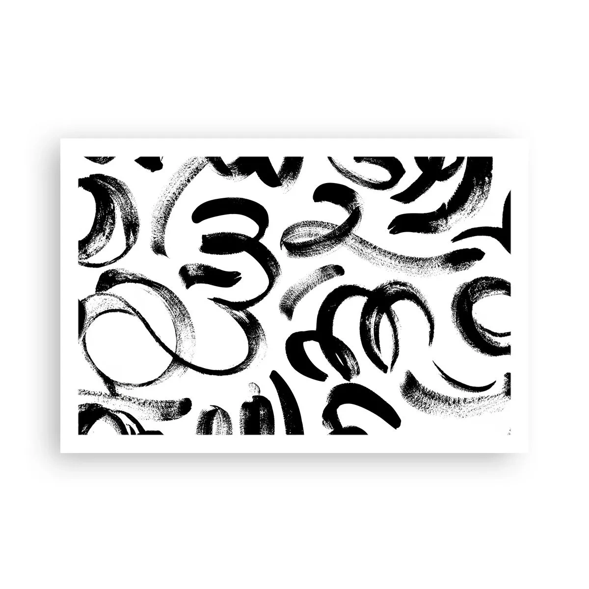Plakat - Czarno na białym - 91x61 cm