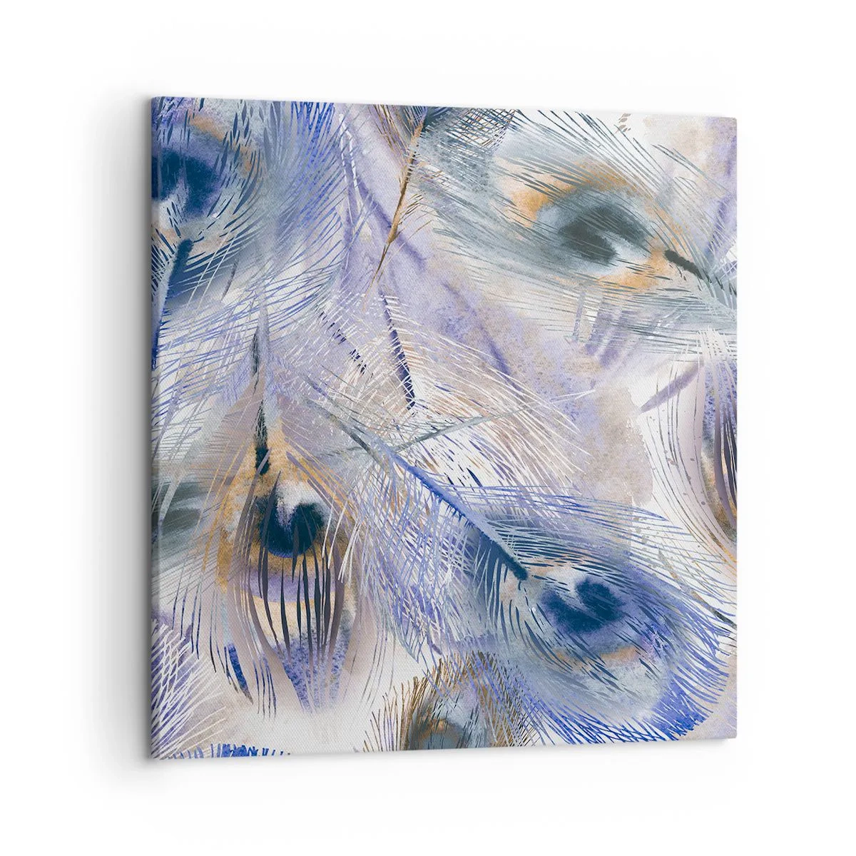 Obraz na płótnie - Pawiooka kompozycja - 50x50 cm
