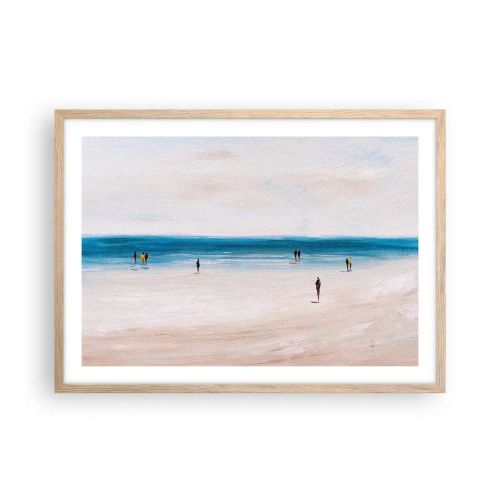 Plakat w ramie jasny dąb - Naturalna potrzeba - 70x50 cm