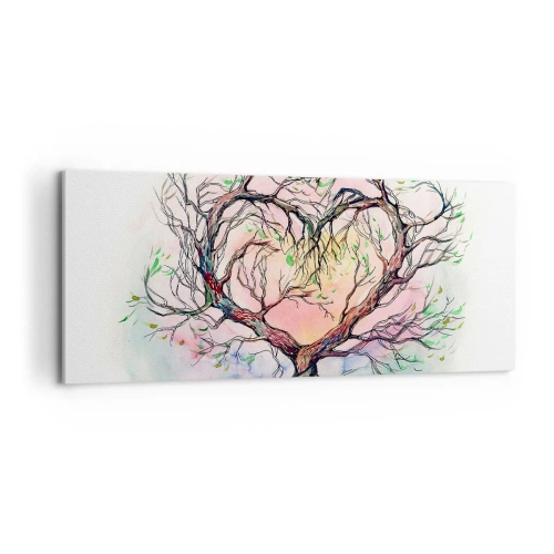 Obraz na płótnie - Razem przeciwko wichurom - 100x40 cm