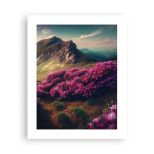 Plakat - Lato w górach - 40x50 cm