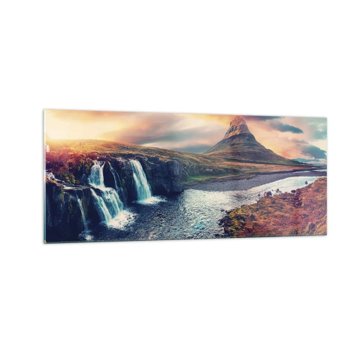 Obraz na szkle - W majestacie przyrody - 100x40 cm