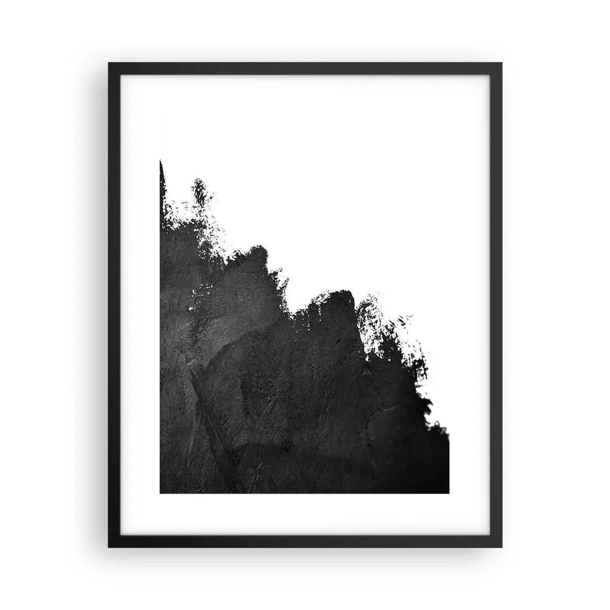 Plakat w czarnej ramie - Żywioły: ziemia - 40x50 cm
