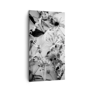 Obraz na płótnie - Nie-bukiet kwiatów - 45x80 cm