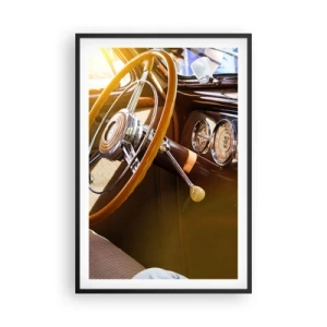 Plakat w czarnej ramie - Powiew luksusu z przeszłości - 61x91 cm