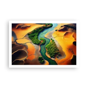 Plakat - Życiodajna rzeka - 91x61 cm