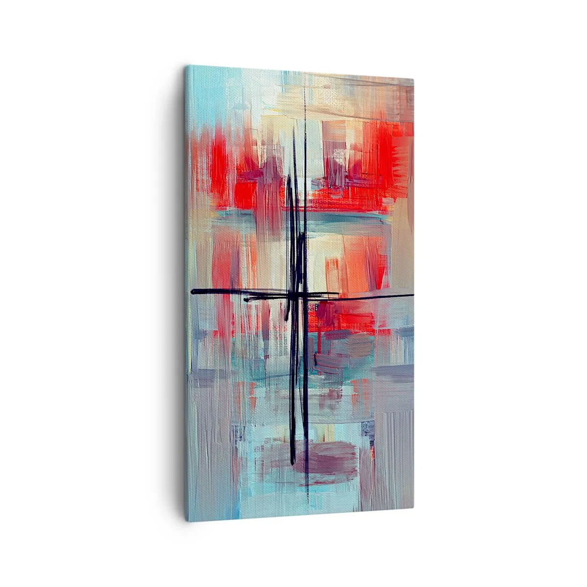 Obraz na płótnie - Pejzaż w nieznanym wymiarze - 45x80 cm