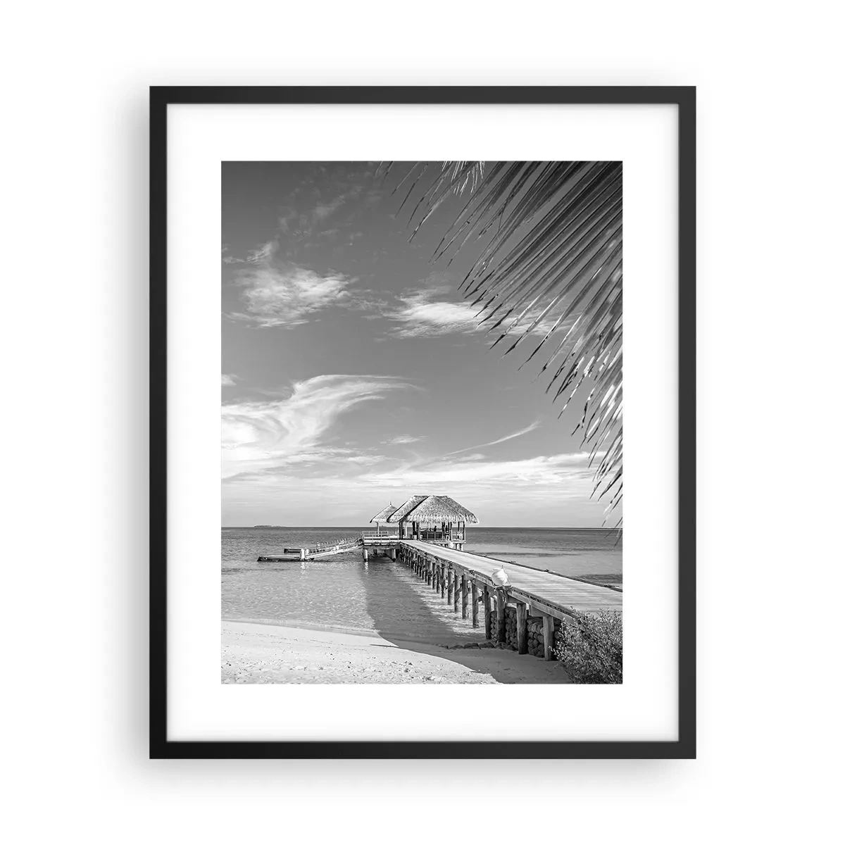 Plakat w czarnej ramie - Wspomnienie czy marzenie? - 40x50 cm