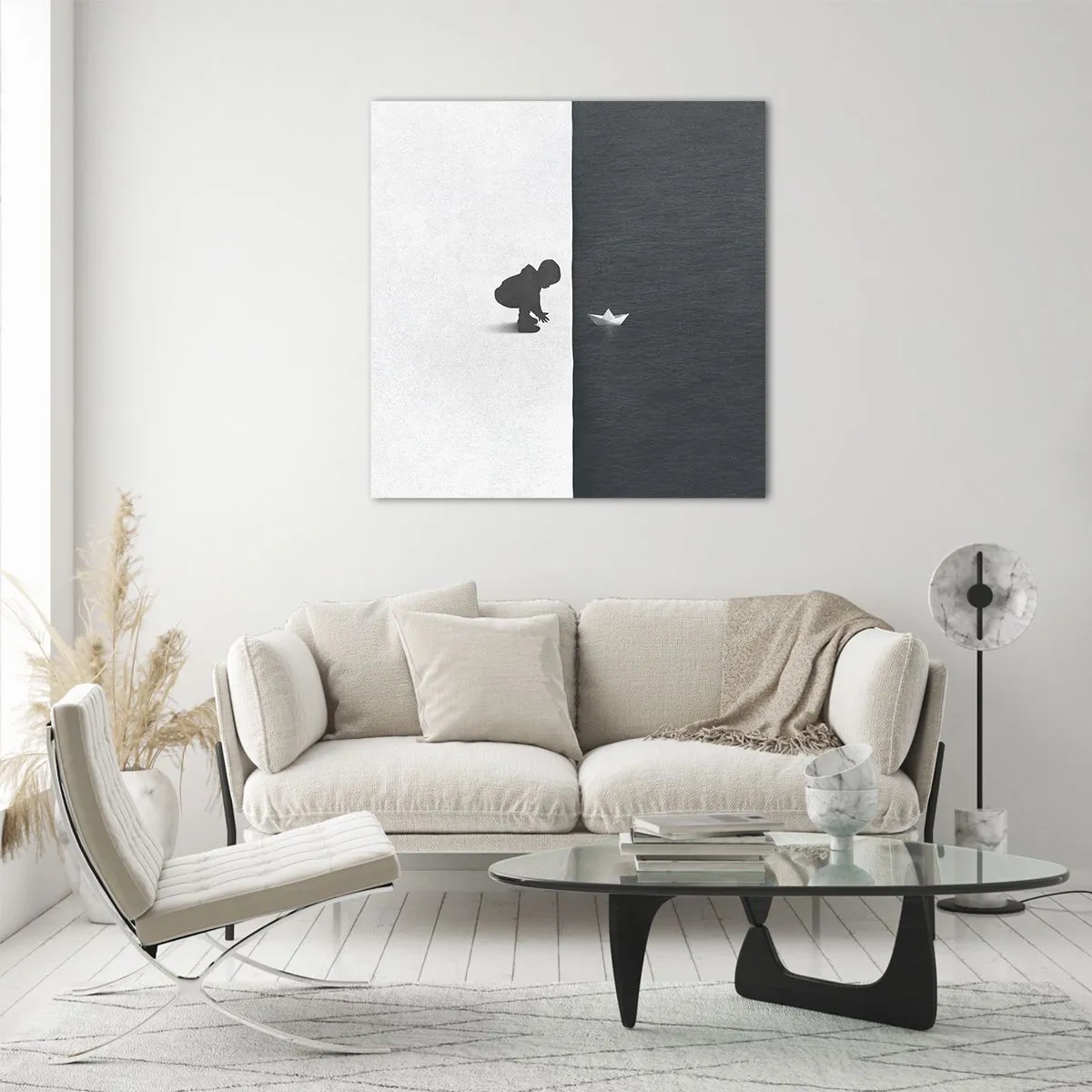 Obraz na szkle - Wielka wyprawa - 60x60 cm