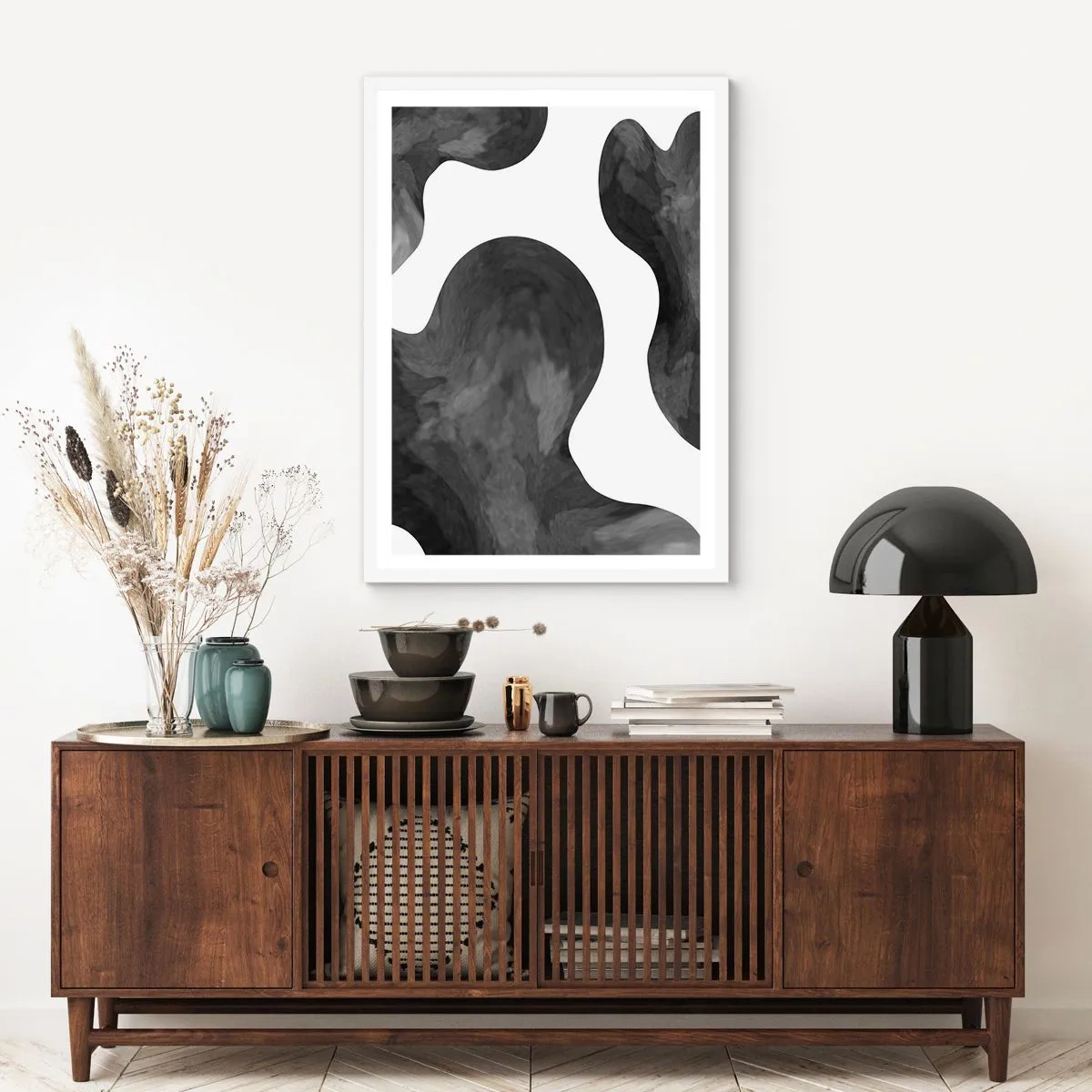 Plakat w białej ramie - Droga Mleczna - 61x91 cm