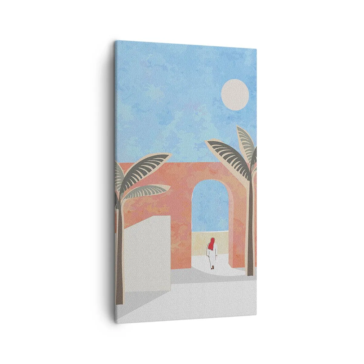 Obraz na płótnie - Arabski dzień - 45x80 cm