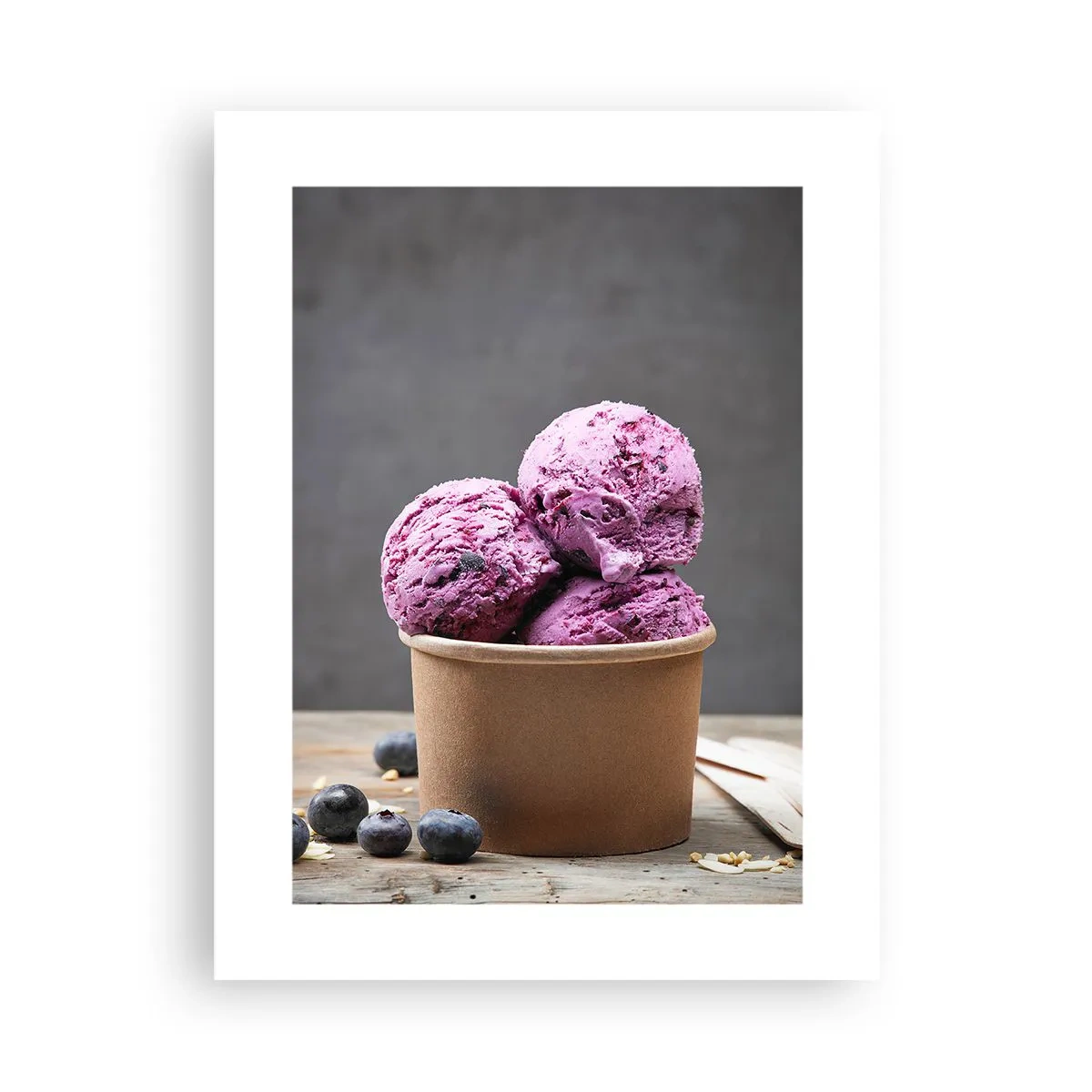 Plakat - Słodycz i chłód - 30x40 cm