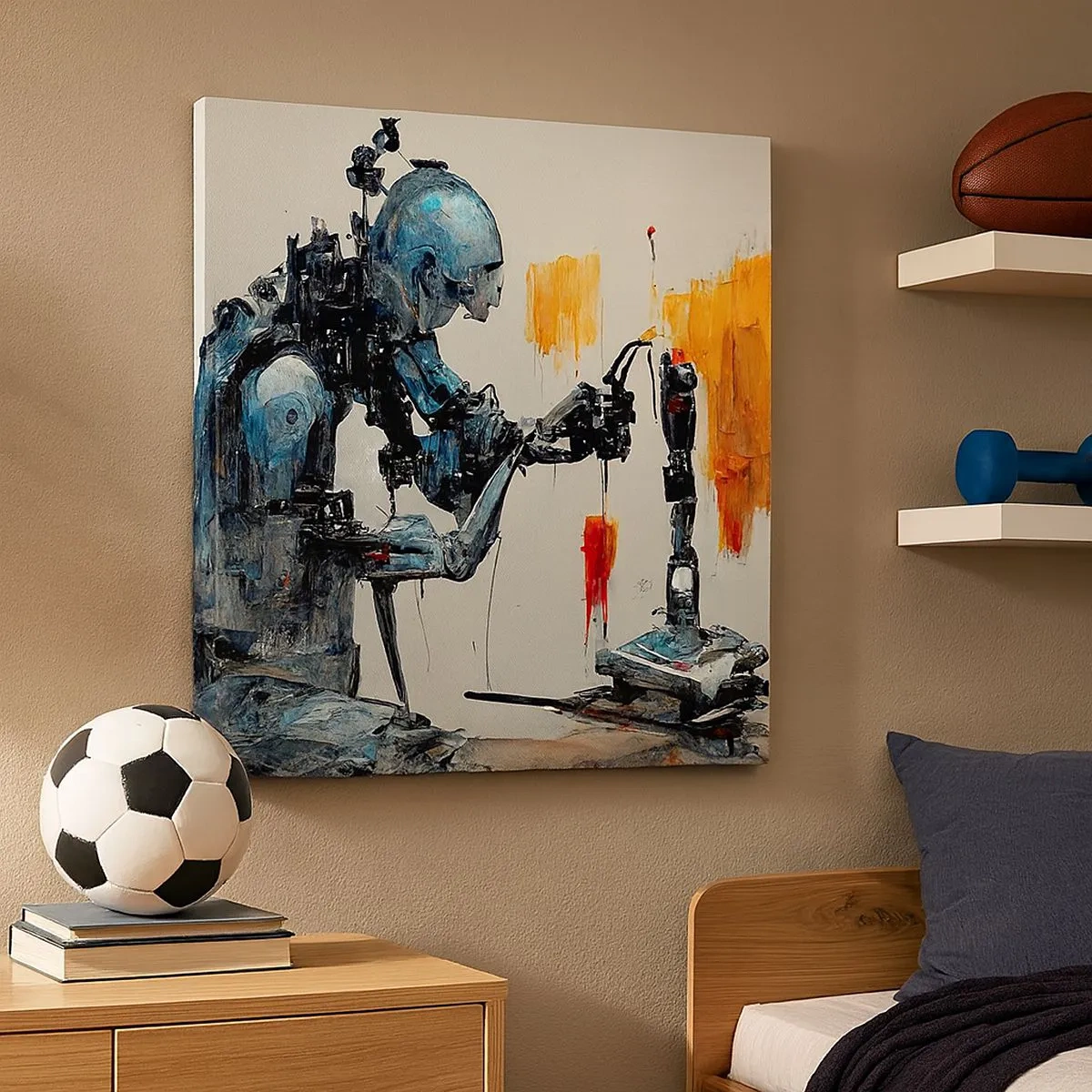 Obraz na płótnie - Już jutro… - 30x30 cm