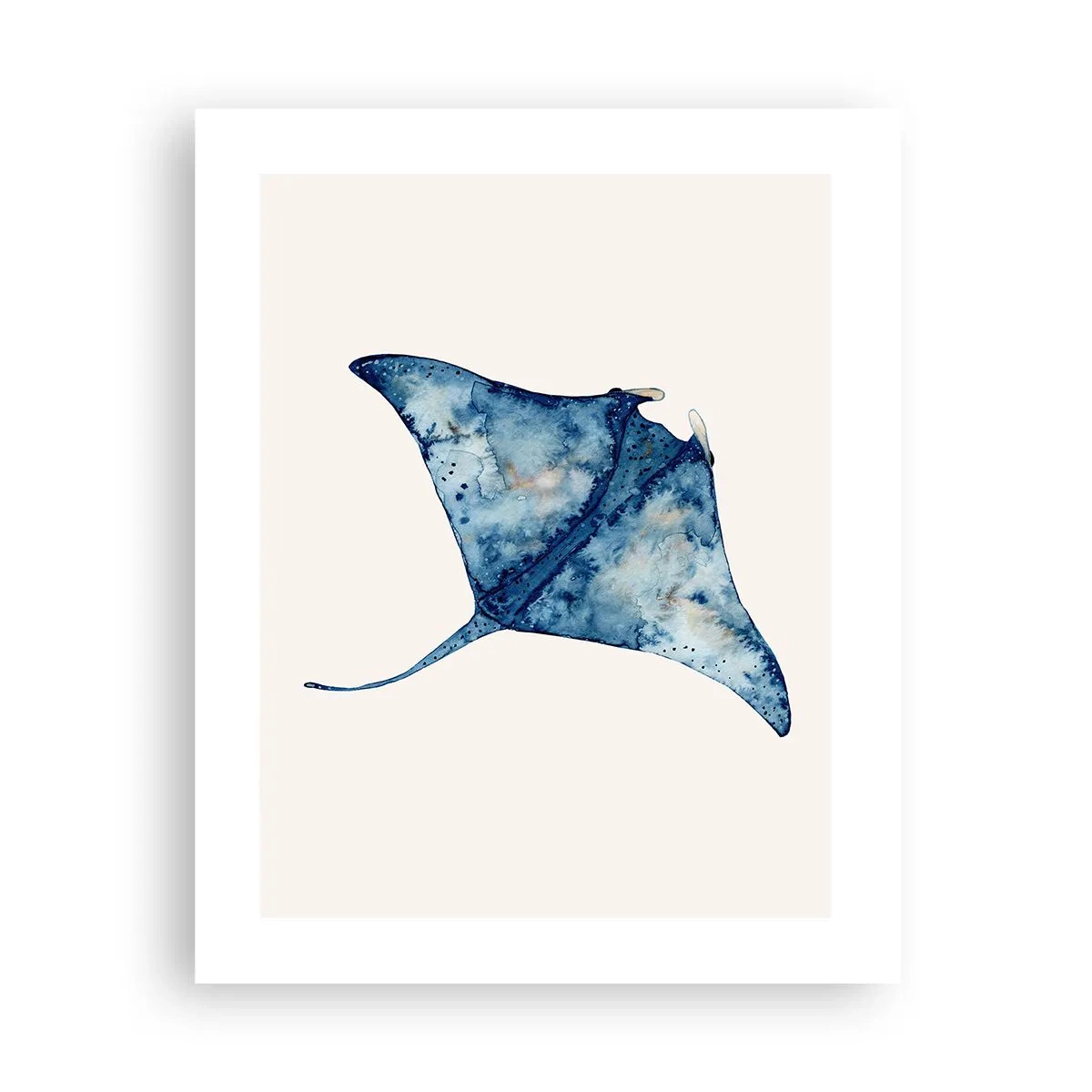 Plakat - Życie w błękicie - 40x50 cm