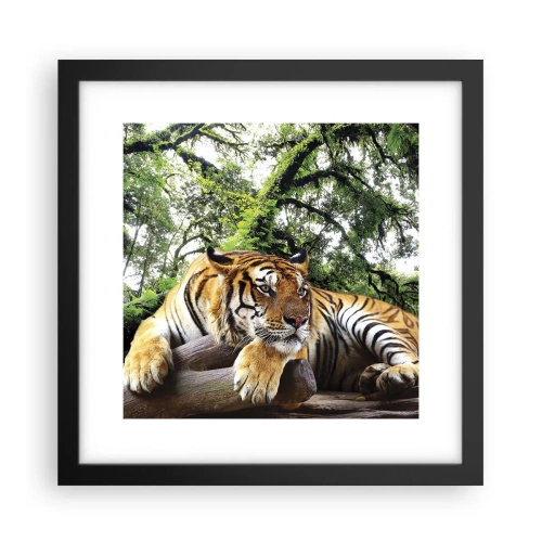 Plakat w czarnej ramie - Z wyrazami szacunku - 30x30 cm