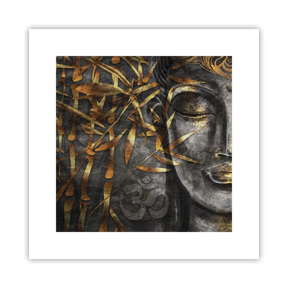 Plakat - Poczuj spokój - 30x30 cm