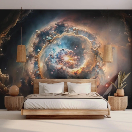 Fototapeta Samoprzylepna Deluxe Sticker - Początek - Wszechświat, Kosmos, Galaktyka - 400x280 cm