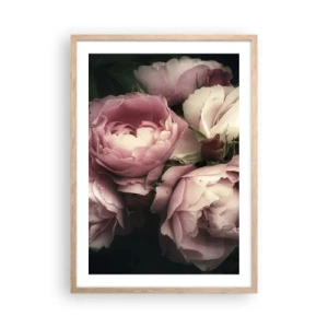 Plakat w ramie jasny dąb - Czar belle epoque - 50x70 cm